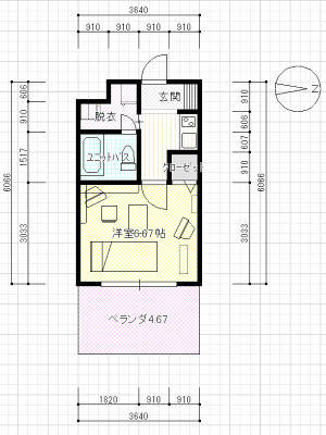 最寄駅より５分　新宿まで２５分