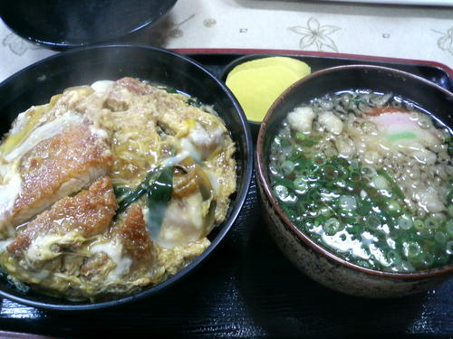 カツ丼定食 まつや 尼崎尾浜 マエモのブログ