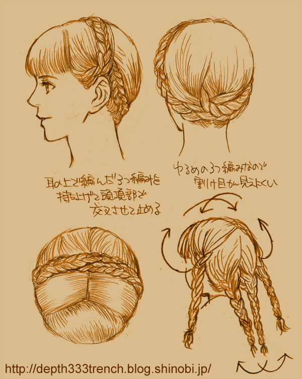 三つ編みまきまき マッサン エリーの髪型について 一寸海溝日記 Ver 4