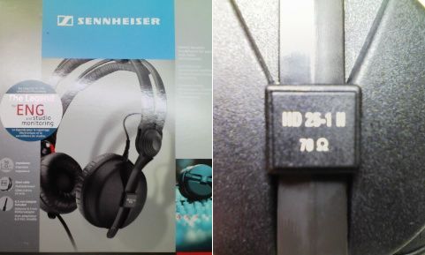 ゼンハイザー/Sennheiser　HD 25-1 II