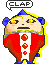 クマ拍手