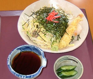 9月10日芽吹き屋夏季限定冷やし蕎麦