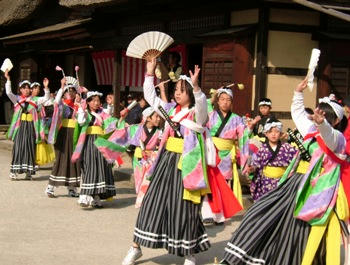 11月5日綾織しし踊り②