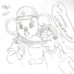 ドアラと一緒