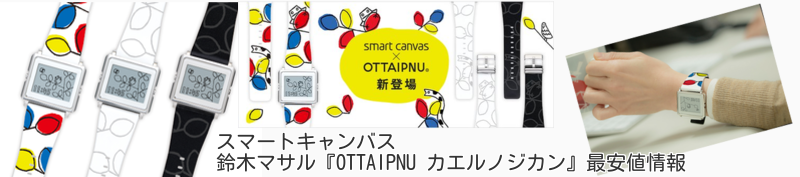 スマートキャンバス W1-MS10110 鈴木マサル『OTTAIPNU カエルノジカン』最安値情報
