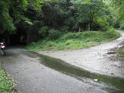 三間林道分岐