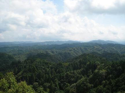大福山展望台から