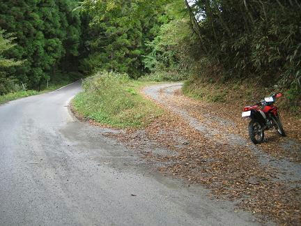 七ツ滝柳沢林道入口
