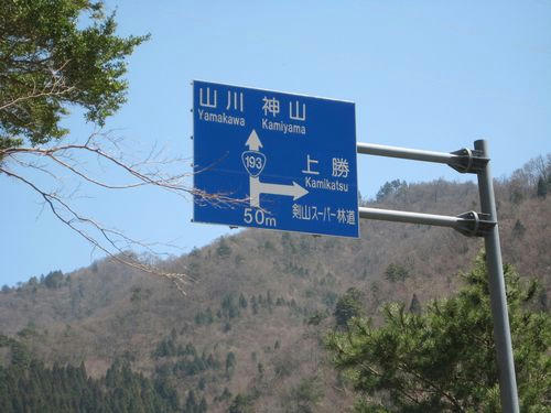 国道193号線