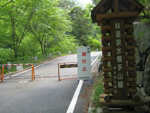 泉水横手山林道