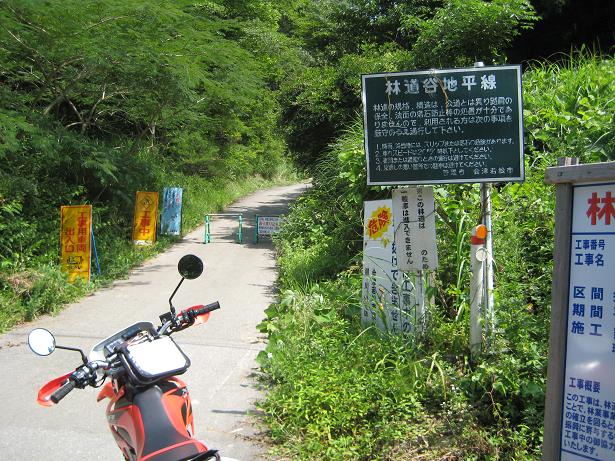 林道谷地平線