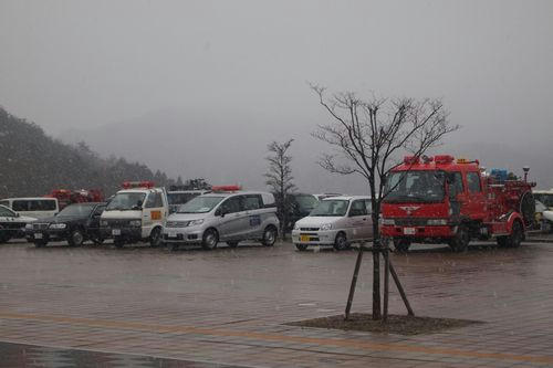 田村市は雪