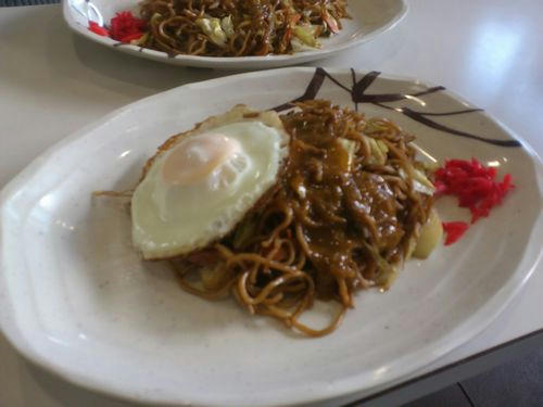 カレー焼きそば