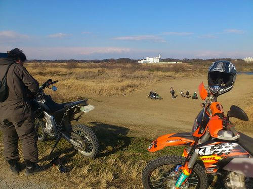 利根川河川敷