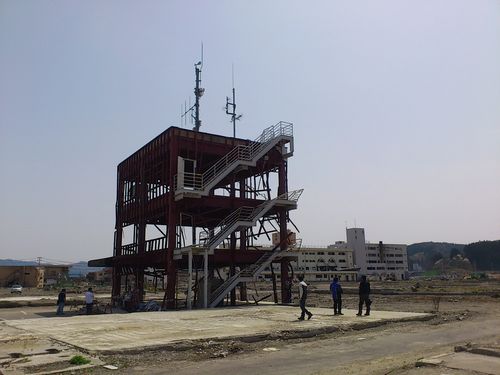 南三陸町、旧防災庁舎