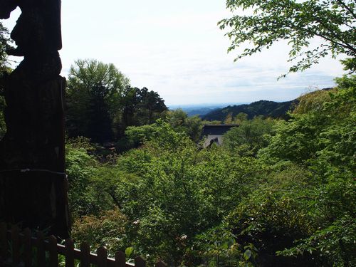 竹寺からの眺め