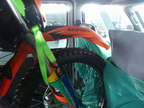 250EXC-F トランポ
