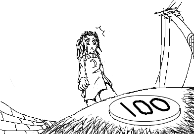 ひかり、100円を発見す。