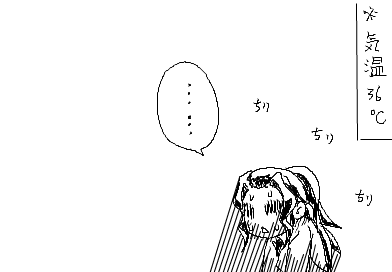 ※気温36℃ …