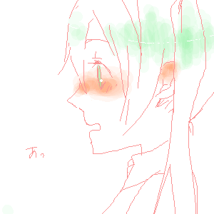 照れみく