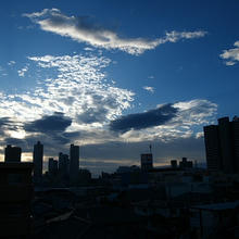 久しぶりの青空