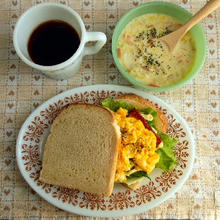 たまにはキチンと朝ごはん