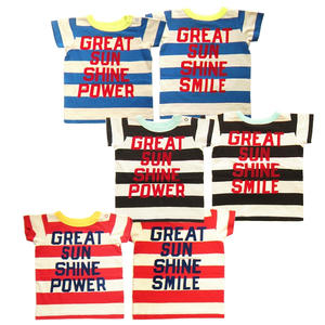 デニム＆ダンガリー　ボーダーテンジクグレートサンベビーTEE