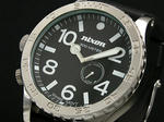 【NIXONニクソン】”51-30 PU”300m防水メンズ腕時計A058-000BLACK