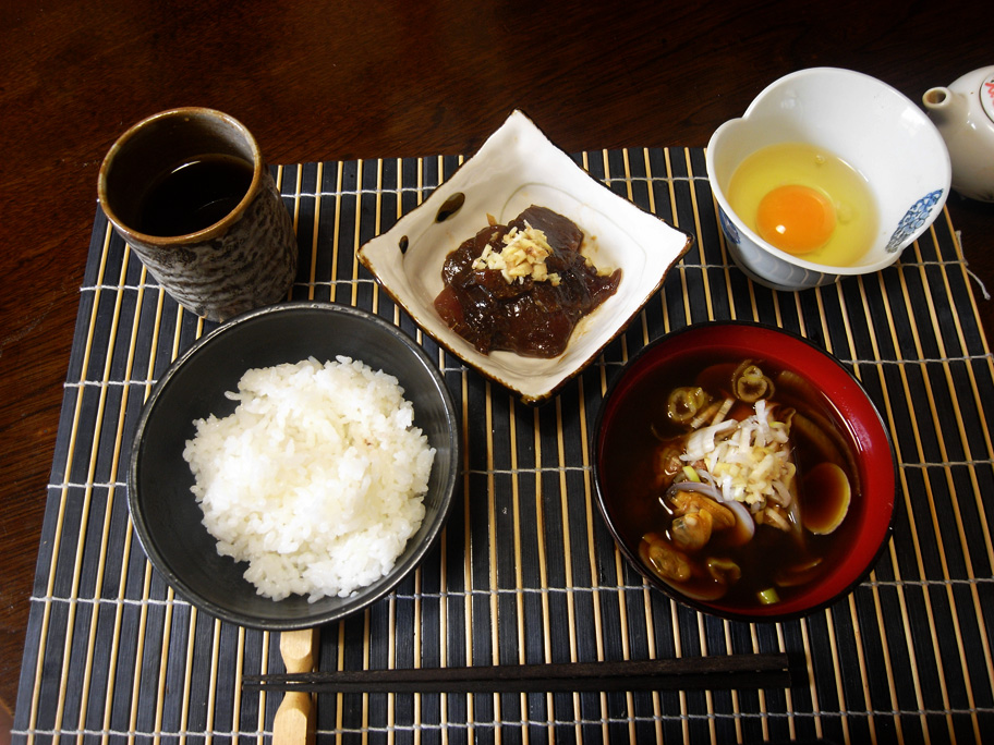 休日の朝食