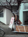 倒れた立看板