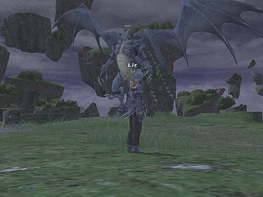 Bahamut before battle
