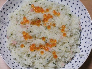 ホタテのピラフ