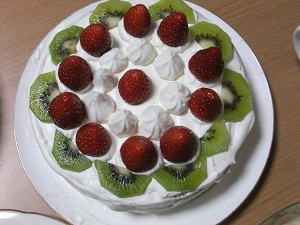 バースディケーキ