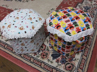 牛乳パックのイス 完成品