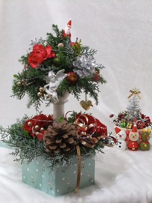 クリスマス トピアリー