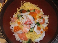 オシャベリ～ゼ　ちらし寿司