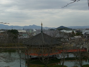 安倍文殊院・展望台からの景色