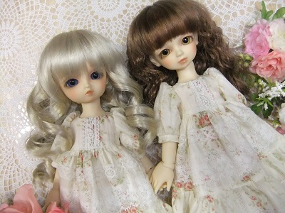 28cmサイズの春ドレス②