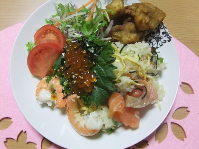 一人分　ワンプレートで