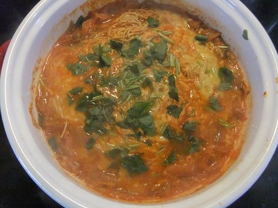 キムたまチーズラーメン