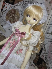 英字と薔薇のドレス②