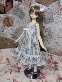 ブルーローズのサマードレス①