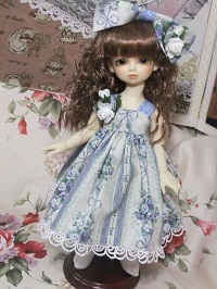 ブルーローズのサマードレス小①