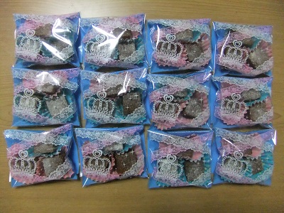 ホワイトデー用の友チョコ