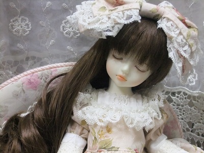 寝ハナちゃん(>_<)