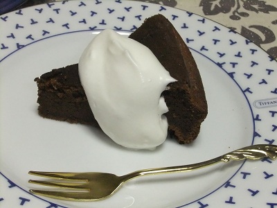 簡単ガトーショコラ②