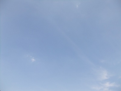 今日の空は五月晴れ？