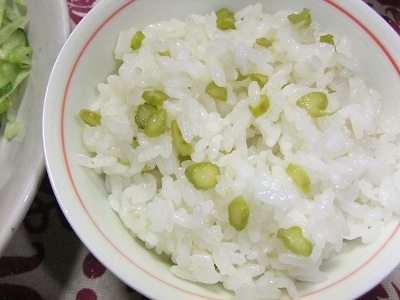 アスパラガスのご飯