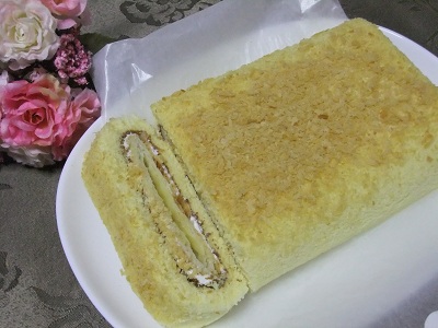 京都チーズパイロールケーキ