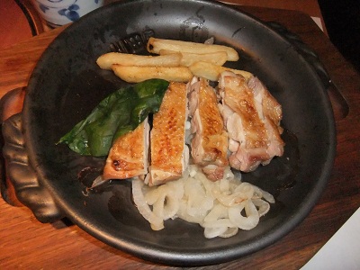 炭火焼コースのメイン